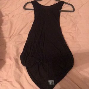 Urban Outfitters deep cut high low muscle tank NWT